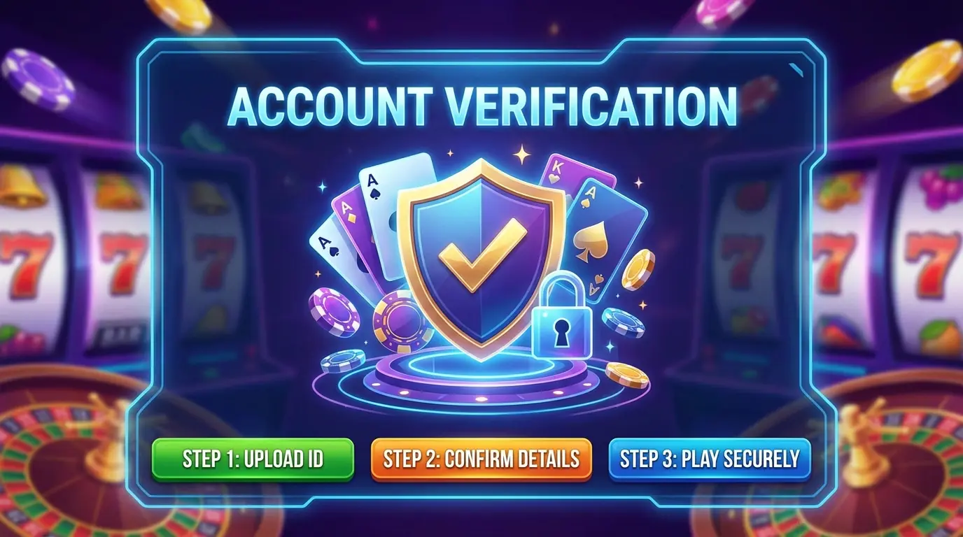Verifisering Seven casino