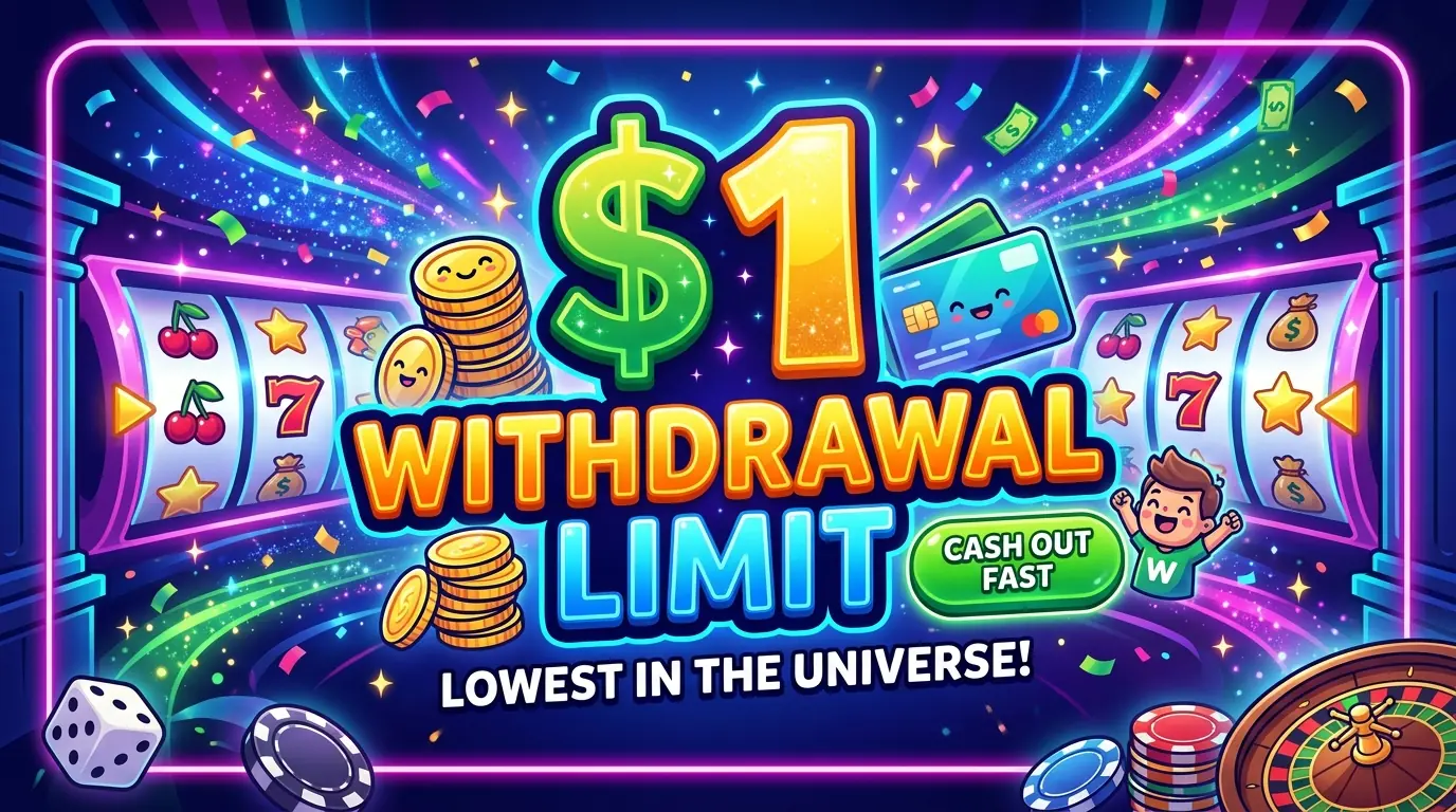 1 € uttak Seven casino